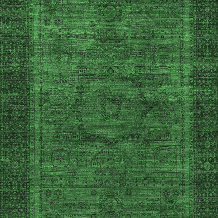 Abstract Emerald Green Modern Rug, abs1309emgrn