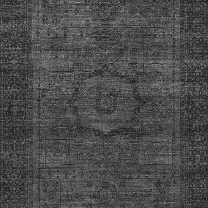 Machine Washable Abstract Gray Modern Rug, wshabs1309gry