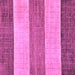 Square Abstract Purple Modern Rug, abs130pur