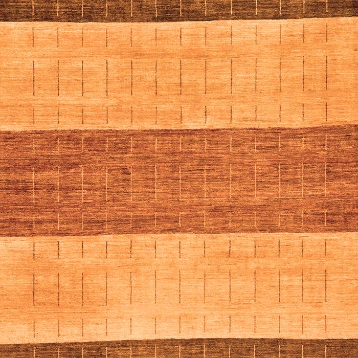 Abstract Orange Modern Rug, abs130org