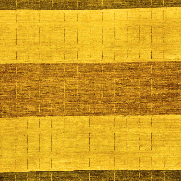 Abstract Yellow Modern Rug, abs130yw