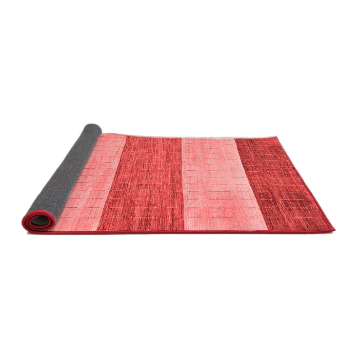 Abstract Red Modern Area Rugs