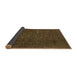 Sideview of Abstract Brown Modern Rug, abs1310brn