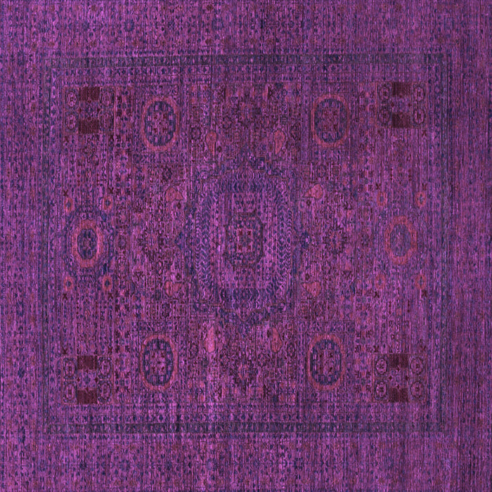 Square Abstract Purple Modern Rug, abs1310pur