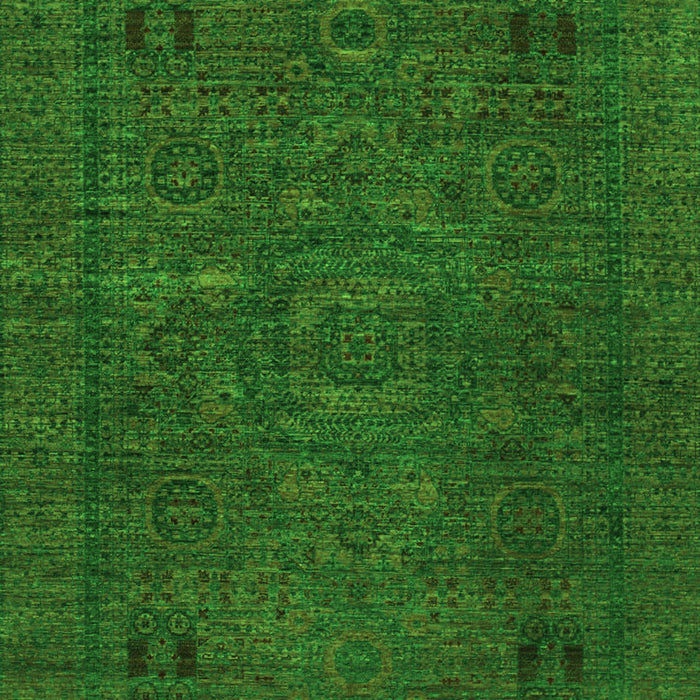 Machine Washable Abstract Green Modern Area Rugs, wshabs1310grn