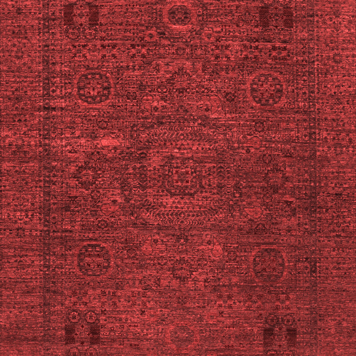Machine Washable Abstract Red Modern Rug, wshabs1310red