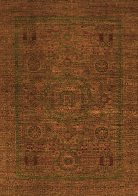 Abstract Orange Modern Rug, abs1310org