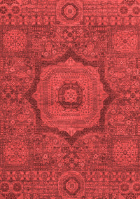 Abstract Red Modern Rug, abs1311red