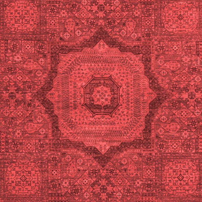 Abstract Red Modern Area Rugs