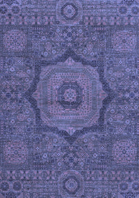 Abstract Blue Modern Rug, abs1311blu