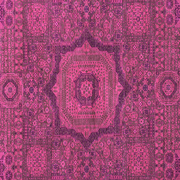 Square Abstract Pink Modern Rug, abs1311pnk