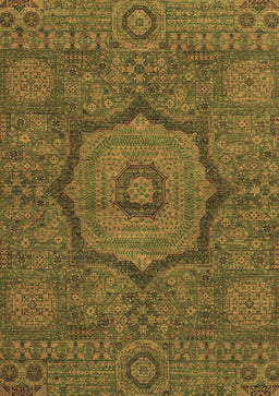Abstract Brown Modern Rug, abs1311brn