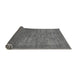 Sideview of Abstract Gray Modern Rug, abs1312gry