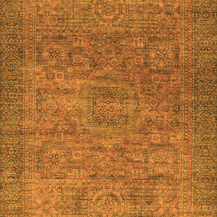 Machine Washable Abstract Orange Modern Area Rugs, wshabs1312org