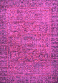 Abstract Pink Modern Rug, abs1312pnk