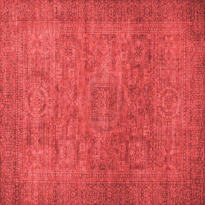 Machine Washable Abstract Red Modern Rug, wshabs1312red