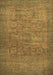 Abstract Brown Modern Rug, abs1312brn