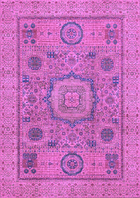 Abstract Purple Modern Rug, abs1313pur