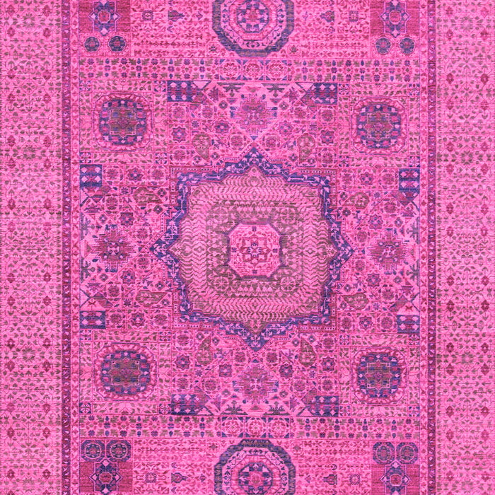 Abstract Pink Modern Rug, abs1313pnk
