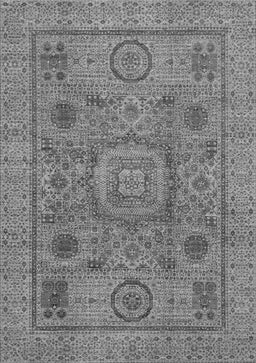 Abstract Gray Modern Rug, abs1313gry