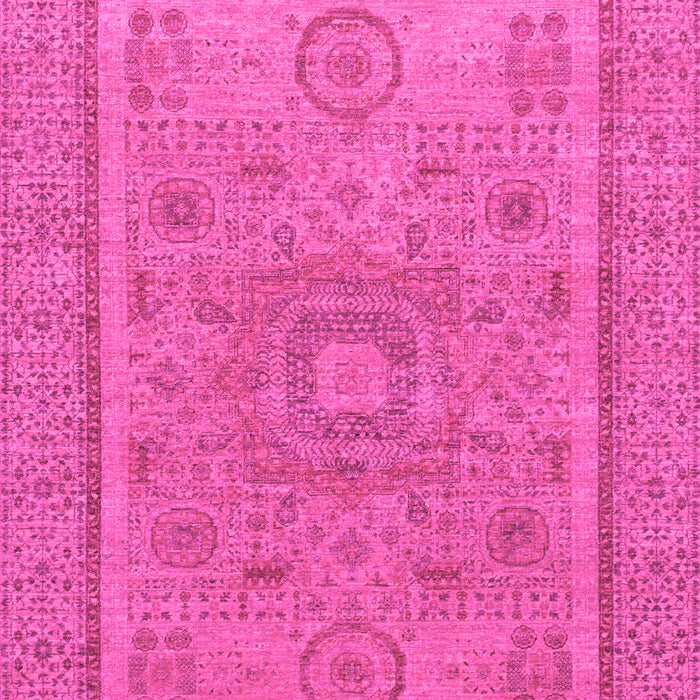 Machine Washable Abstract Pink Modern Rug, wshabs1314pnk
