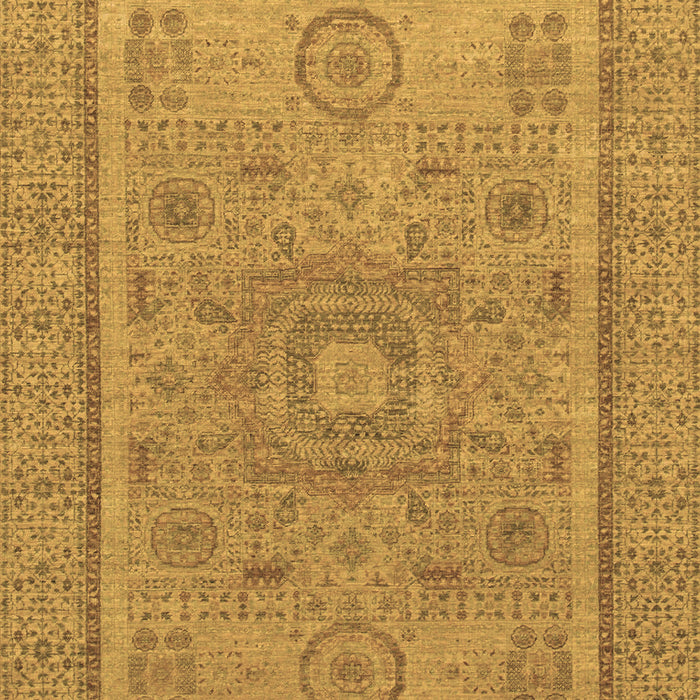 Machine Washable Abstract Brown Modern Rug, wshabs1314brn