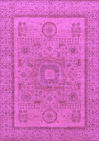 Abstract Purple Modern Rug, abs1314pur