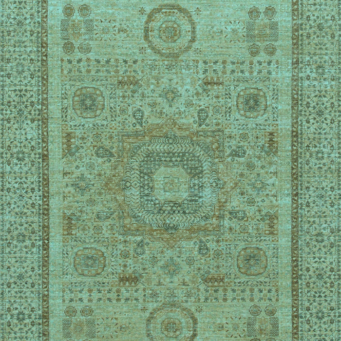 Abstract Light Blue Modern Rug, abs1314lblu