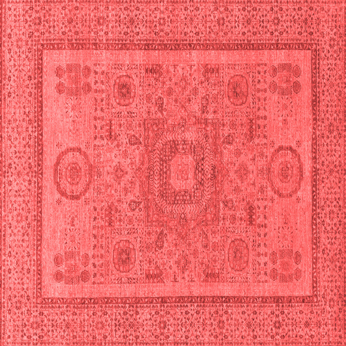 Abstract Red Modern Rug, abs1314red