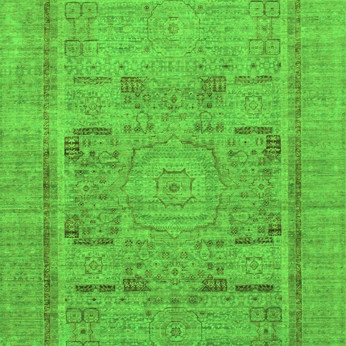 Abstract Green Modern Rug, abs1315grn