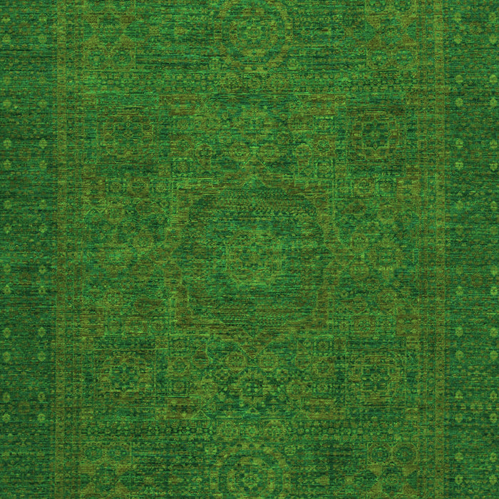 Machine Washable Abstract Green Modern Area Rugs, wshabs1316grn