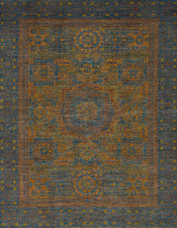 Machine Washable Abstract Dark Brown Rug, wshabs1316