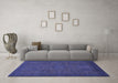 Machine Washable Abstract Blue Modern Rug in a Living Room, wshabs1316blu