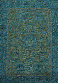 Abstract Light Blue Modern Rug, abs1316lblu