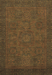 Abstract Brown Modern Rug, abs1316brn