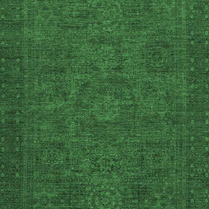 Abstract Emerald Green Modern Rug, abs1316emgrn