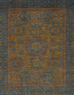 Abstract Dark Brown Modern Rug, abs1316