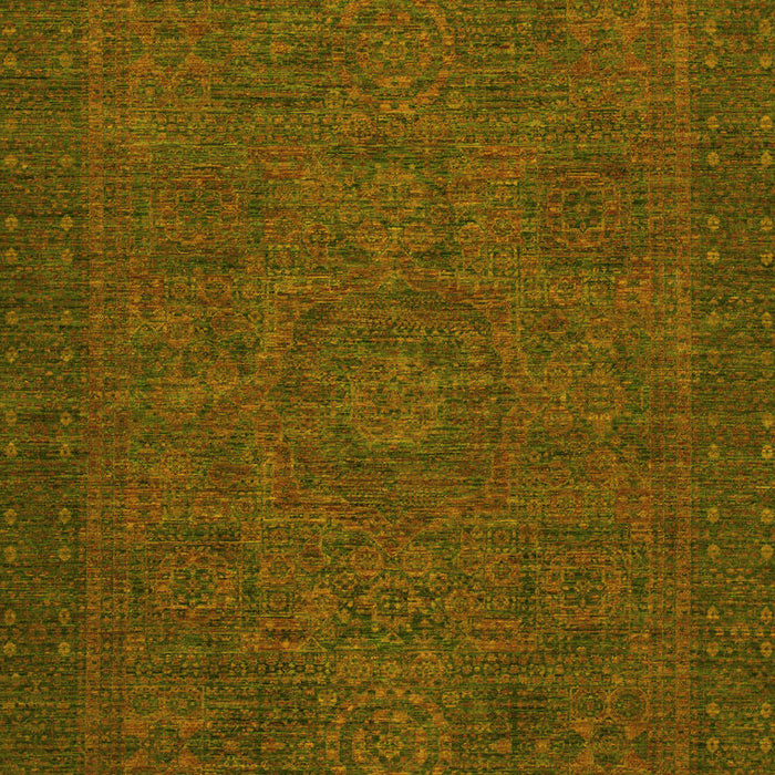 Abstract Yellow Modern Rug, abs1316yw
