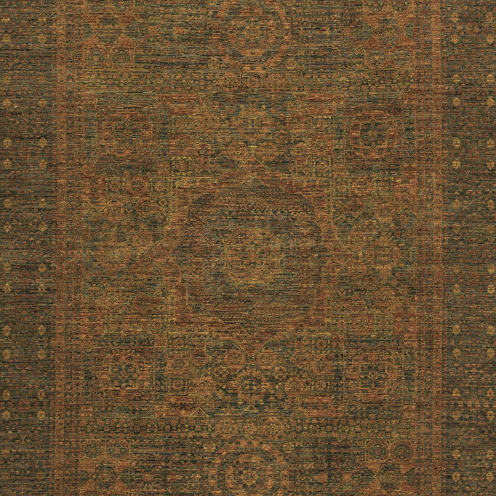 Machine Washable Abstract Brown Modern Rug, wshabs1316brn