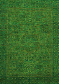 Abstract Green Modern Rug, abs1316grn