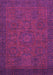 Machine Washable Abstract Pink Modern Rug, wshabs1316pnk