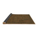 Sideview of Abstract Brown Modern Rug, abs1316brn