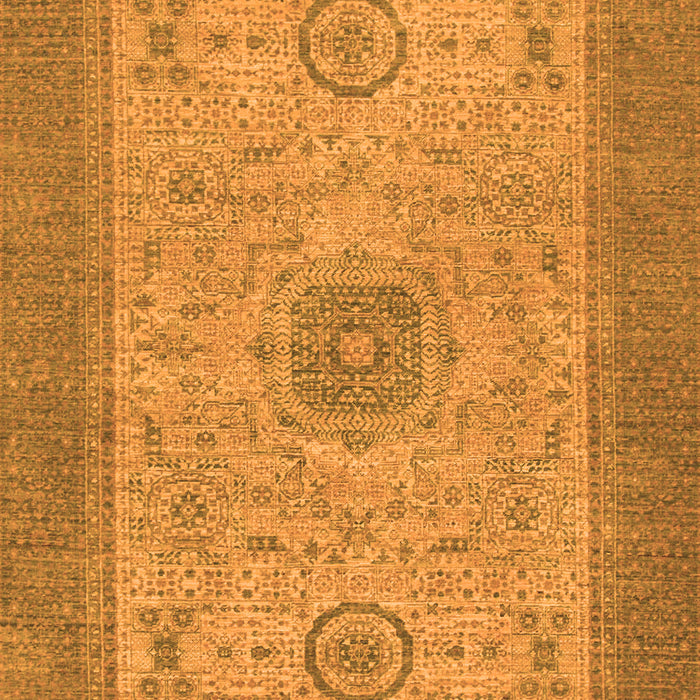 Abstract Orange Modern Rug, abs1317org