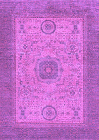 Abstract Purple Modern Rug, abs1317pur