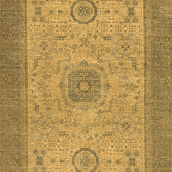 Abstract Brown Modern Rug, abs1317brn