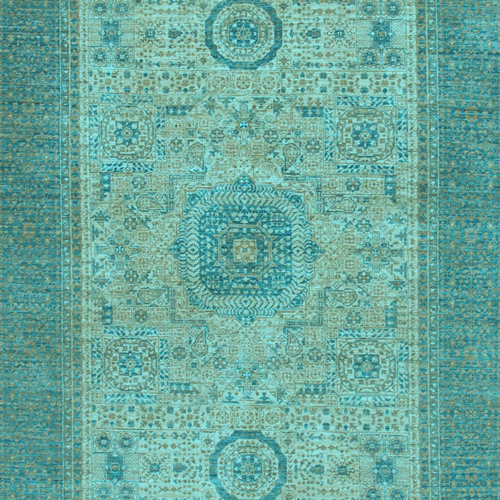 Abstract Light Blue Modern Rug, abs1317lblu