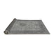 Sideview of Abstract Gray Modern Rug, abs1317gry