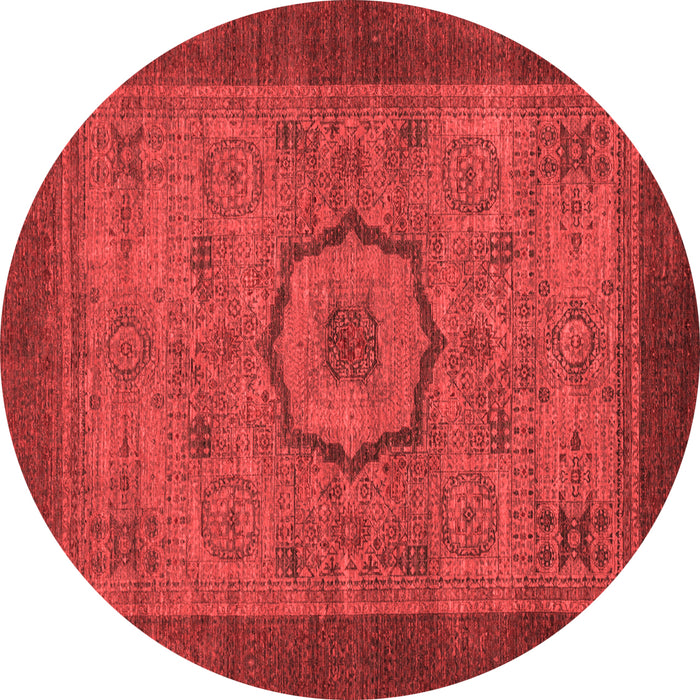 Abstract Red Modern Rug, abs1318red