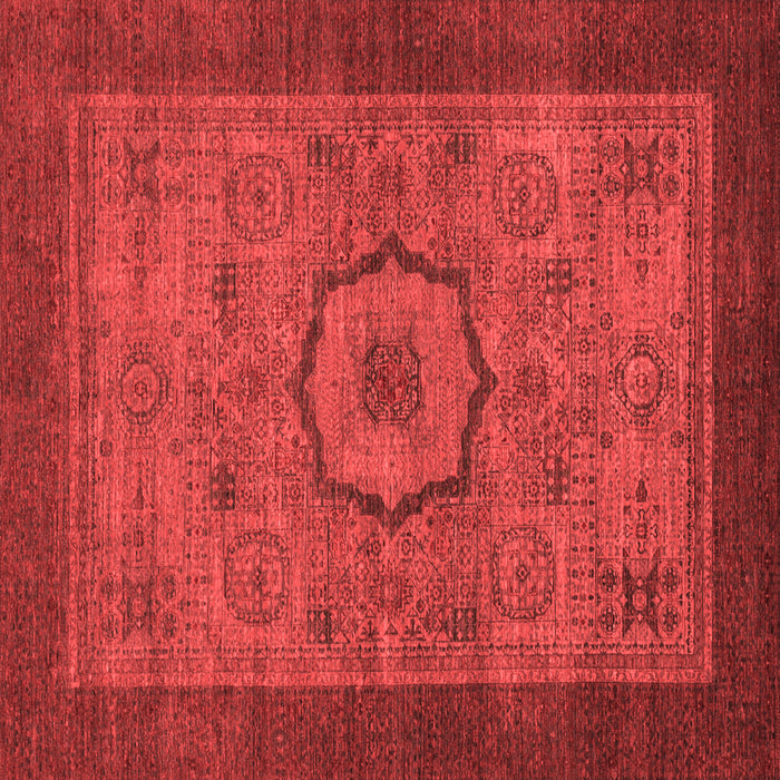 Machine Washable Abstract Red Modern Rug, wshabs1318red