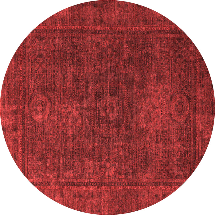 Machine Washable Abstract Red Modern Rug, wshabs1319red